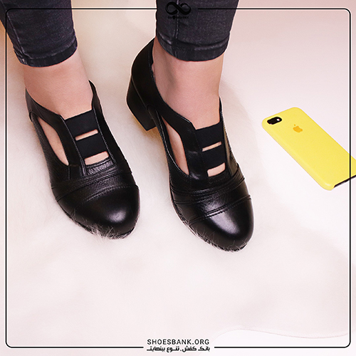 خرید آنلاین کفش زنانه چرمی روشن مدل 01-5045